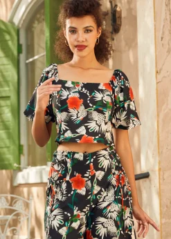 The Poetic Puff Sleeve Top Venus Vibes Clearance