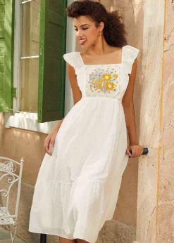 The Prairie Poet Dress White Online