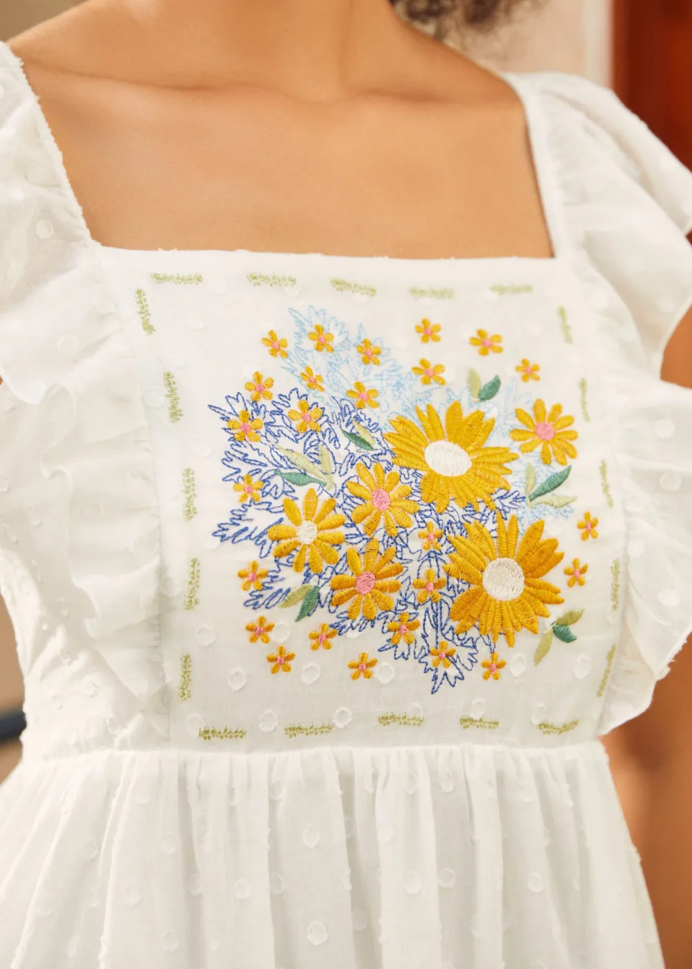 The Prairie Poet Dress White Online