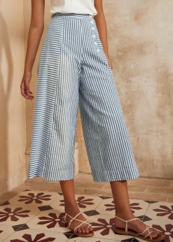 The Sideways Style Gauchos Seersucker Sale