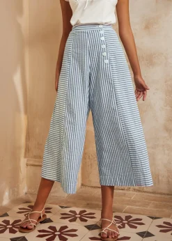 The Sideways Style Gauchos Seersucker Sale
