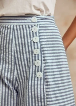 The Sideways Style Gauchos Seersucker Sale