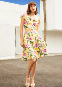 The Zest Is Yet to Come Top Lemon Floral