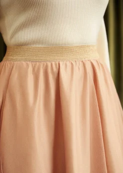 BTC Time Capsule Tulle Midi Skirt Peachy Keen Online