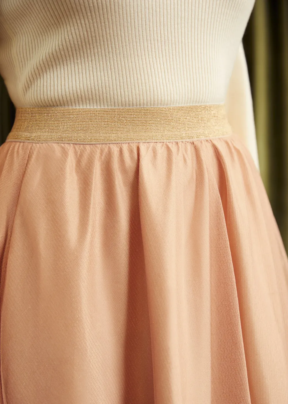 BTC Time Capsule Tulle Midi Skirt Peachy Keen Online