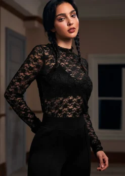 BTC Timeless Twilight Era Long Sleeve Top Bewitching Black Clearance