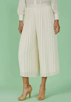 Hangzhou HS Fashion Corporation Ltd. To Have And To Haute Cropped Pants Ivory Best