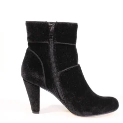 Topaz Velvet Booties Hot