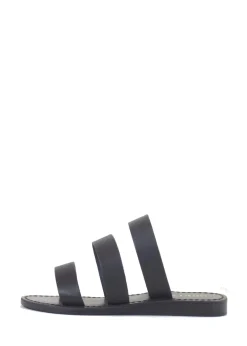 Trigg Leather Slides New