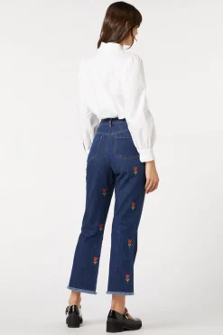 Tulip Embroidered Jean Best