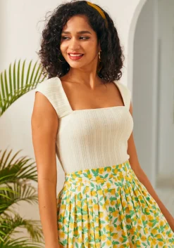 BTC Unbelievable Bliss Top Ivory New