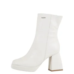 Valerie Molded Leather Booties Sale