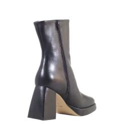 Valerie Molded Leather Booties Sale