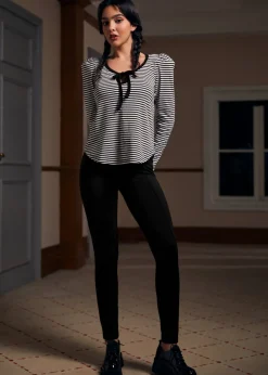 BTC Vintage Vignette Long Sleeve Tee Midnight Ribbon Sale