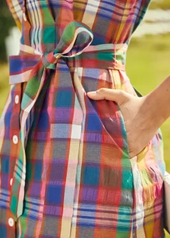 Vintage Voyage Shirt Dress Spectrum Shine Sale