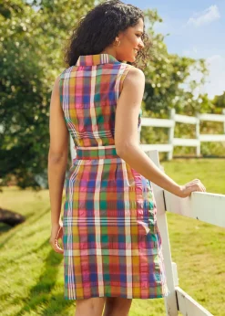 Vintage Voyage Shirt Dress Spectrum Shine Sale