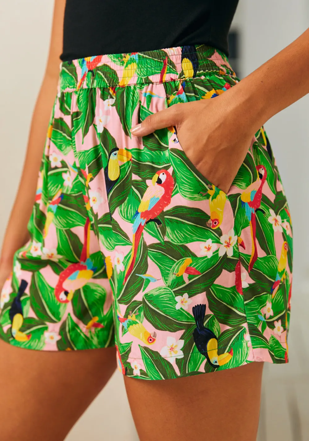 BTC Vintage Voyage Shorts Pretty Plumage Gumball Best