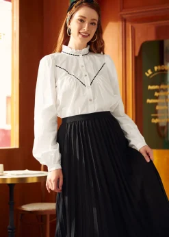 Whispering Sweet Nothings Blouse Elephant Tusk Hot