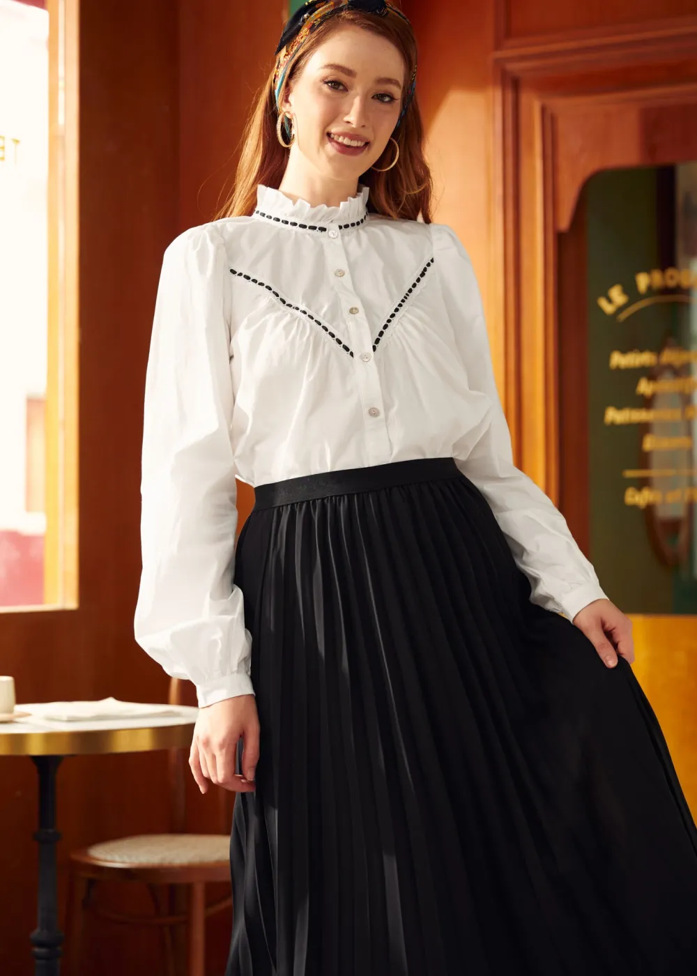 Whispering Sweet Nothings Blouse Elephant Tusk Hot