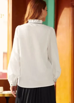 Whispering Sweet Nothings Blouse Elephant Tusk Hot