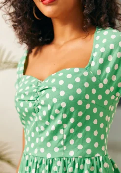 BTC Whispers of Sweetness Dress Green Dot Sale