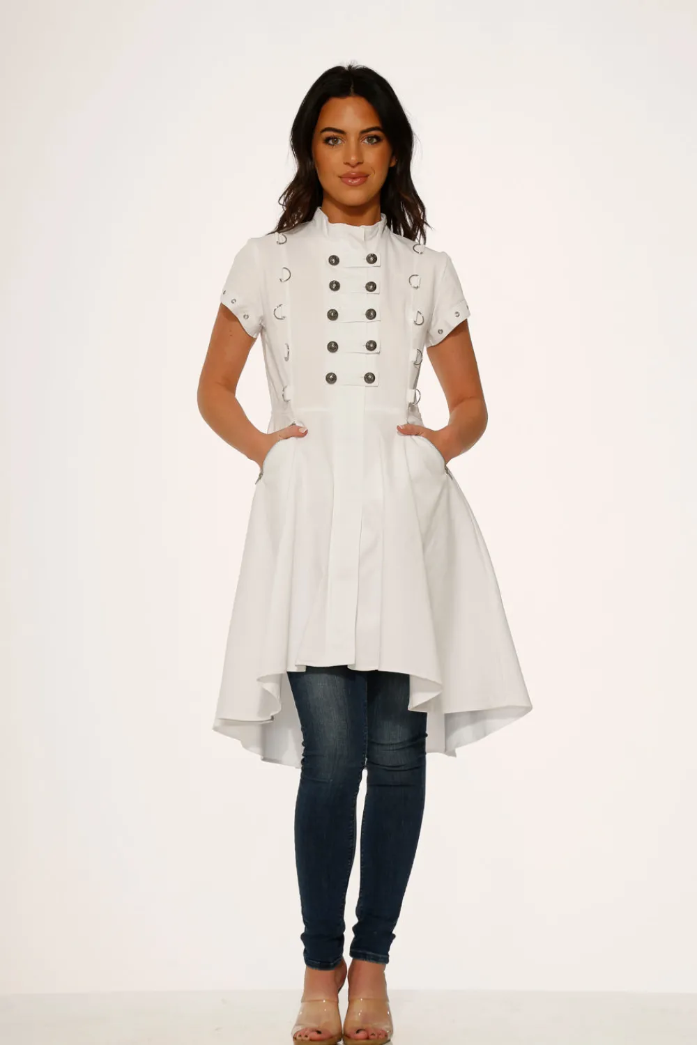 Battalion Hi-Lo Dress White