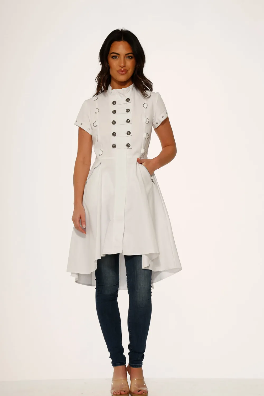 Battalion Hi-Lo Dress White
