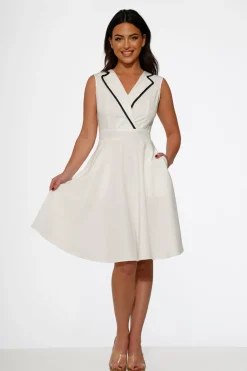 White Jenny Swing Dress Best
