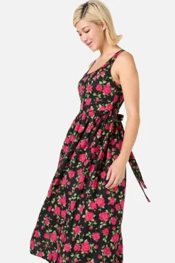 Winter Rose Midi Dress Discount