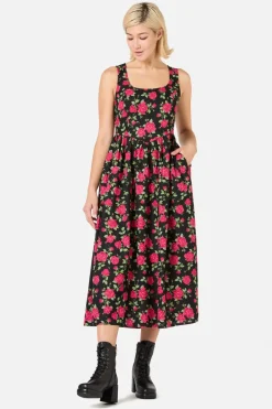 Winter Rose Midi Dress Discount