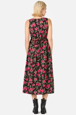 Winter Rose Midi Dress Discount