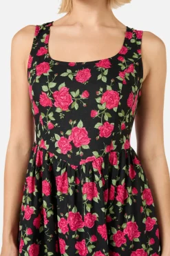 Winter Rose Midi Dress Discount