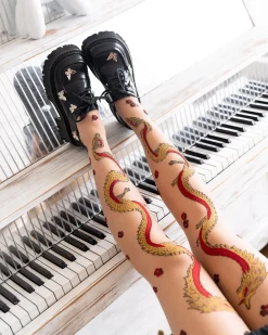 Year of the Dragon Sheer Tights Online