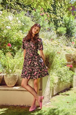 Yvette Butterfly Mini Dress Outlet