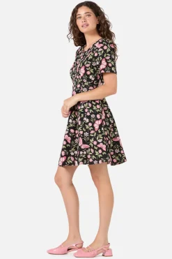 Yvette Butterfly Mini Dress Outlet