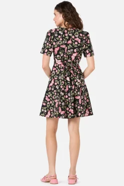 Yvette Butterfly Mini Dress Outlet