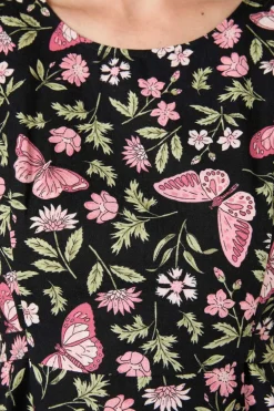 Yvette Butterfly Mini Dress Outlet